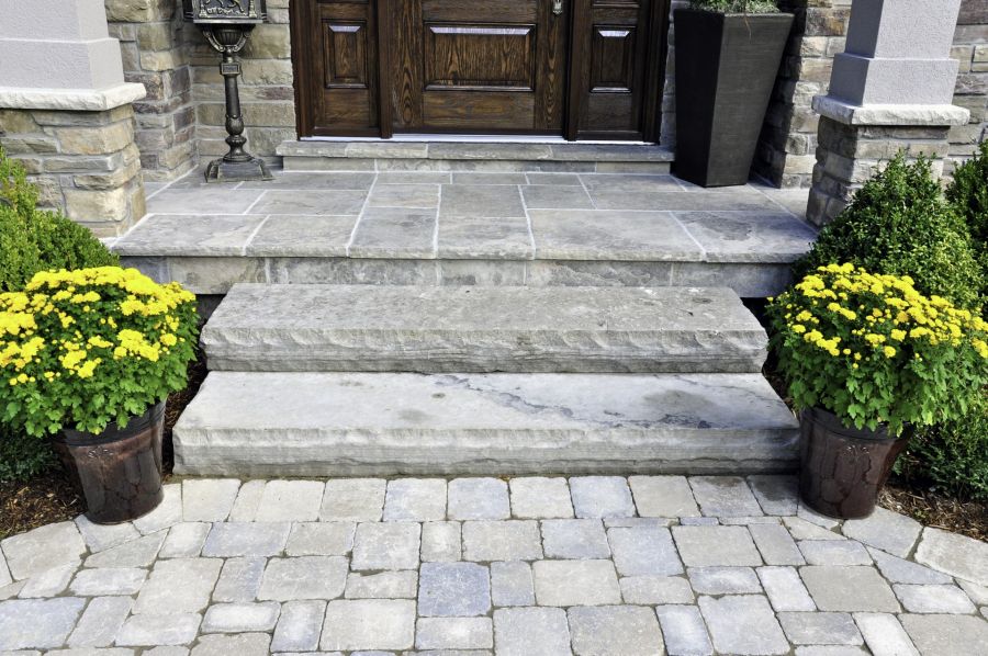 Steps by Alpha Stone Masonry